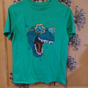 St Patricks Day T-Rex Graphic Tee